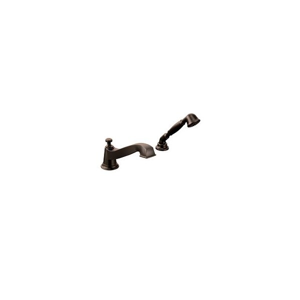 Oil Rubbed Bronze Roman Tub Faucet Includes Hand Shower